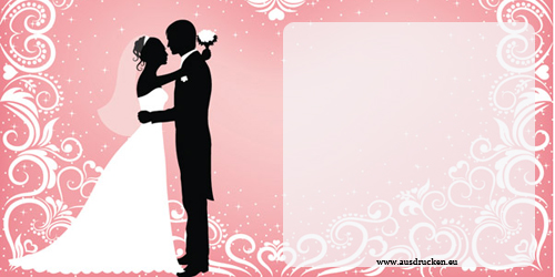 Einladungskarten Hochzeit | Einladungen Hochzeit Ausdrucken von Vorlagen