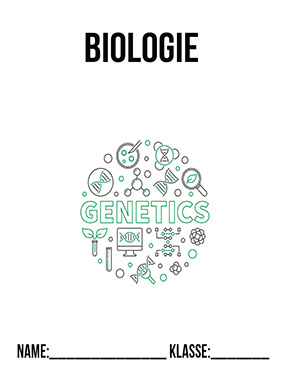 Deckblatt Klasse 10 für Biologie