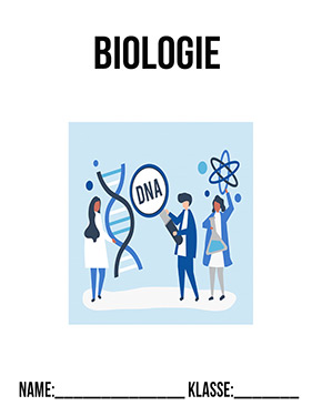 Deckblatt Klasse 9 für Biologie