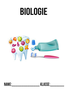 Deckblatt Zahn Bakterien für Biologie
