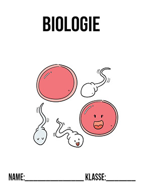 Deckblatt Sexualkunde Sperma für Biologie