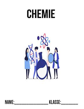 Deckblatt Din A4 für Chemie