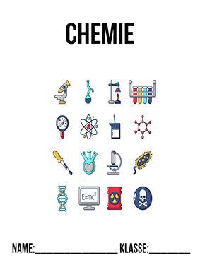 Deckblatt Klasse 8 für Chemie
