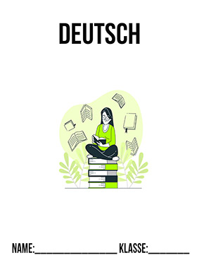 Deckblatt Arbeitsblätter für Deutsch