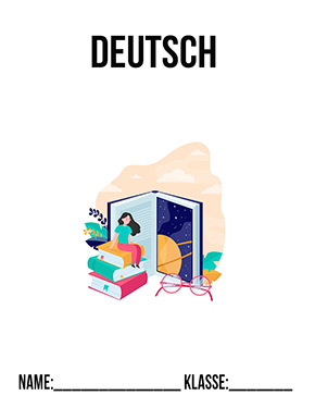 Deckblatt Bunt für Deutsch
