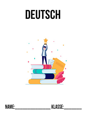 Deckblatt Farbig für Deutsch