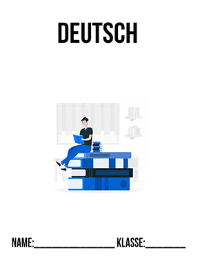 Deckblatt Fach für Deutsch