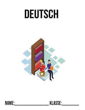 Deckblatt Klasse 10 für Deutsch