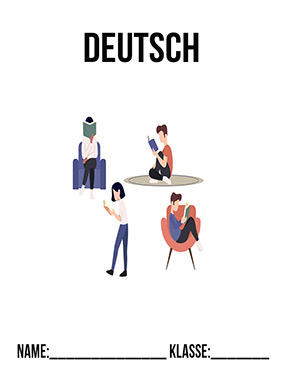 Deckblatt Klasse 6 für Deutsch