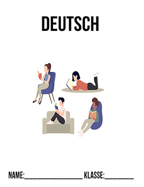 Deckblatt Klasse 7 für Deutsch