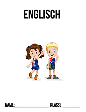 Deckblatt Fach für Englisch