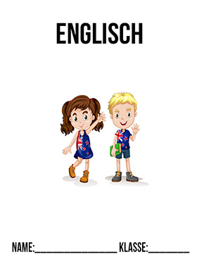 Deckblatt Für Hefter für Englisch