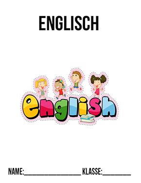 Deckblatt English für Englisch