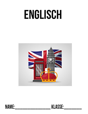 Deckblatt Klasse 10 für Englisch