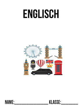 Deckblatt Klasse 9 für Englisch