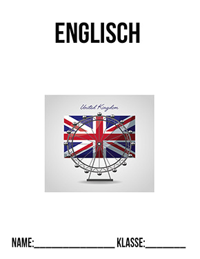 Deckblatt Deckblattt 9. Klasse für Englisch