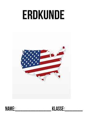 Deckblatt Amerika für Erdkunde
