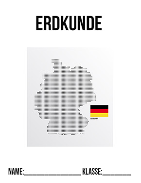 Deckblatt Deutschland für Erdkunde