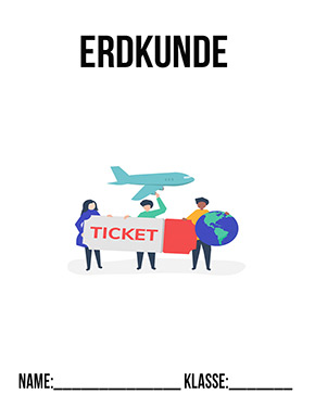 Deckblatt Flugreisen für Erdkunde