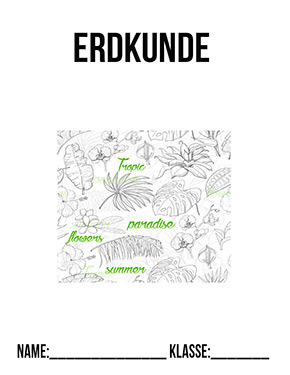 Deckblatt Regenwald für Erdkunde