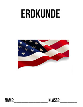 Deckblatt Usa für Erdkunde
