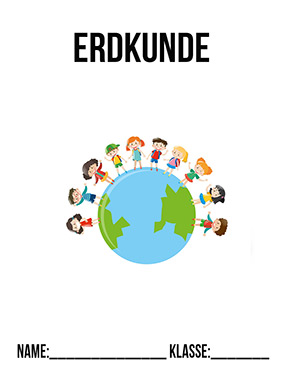 Deckblatt Unsere Erde für Erdkunde