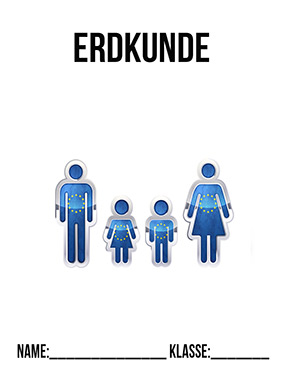 Deckblatt Europa für Erdkunde