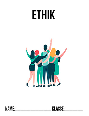 Deckblatt Klasse 7 für Ethik