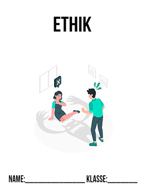Deckblatt Vorlage für Ethik