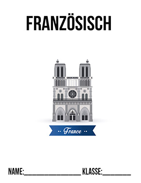 Deckblatt Vorlagen für Französisch