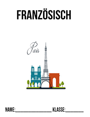 Deckblatt Für Hefter für Französisch