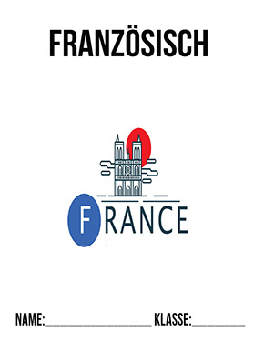 Deckblatt Deckblätter für Französisch