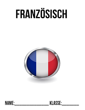 Deckblatt Klasse 10 für Französisch