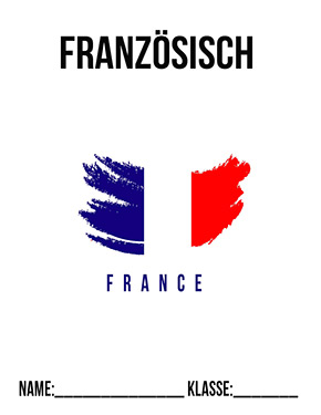 Deckblatt Schule für Französisch