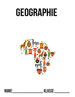 Hier kannst du dir jetzt dein gesuchtes Deckblatt Geographie Afrika schnell und einfach erstellen und kostenlos ausdrucken.
Mit deinem persönlichen Deckblatt für deine Hefter, Schulordner und Mappen bist du super organisiert und behältst stehst den Überblick.