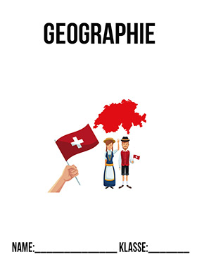 Deckblatt Hefter für Geographie