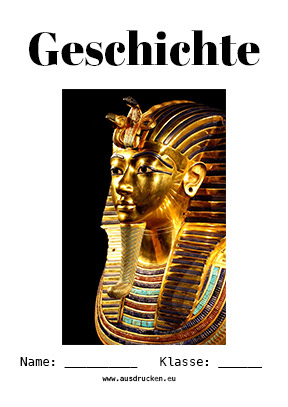 Geschichte Deckblatt Pharao