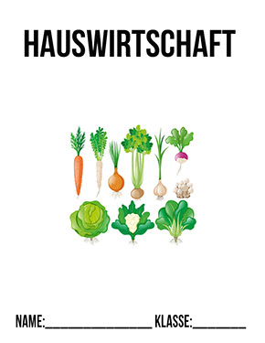 Deckblatt Grundschule für Hauswirtschaft
