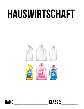 Deckblatt Für für Hauswirtschaft
