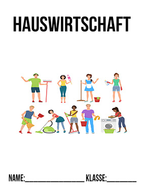 Hauswirtschaft Deckblätter