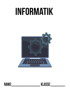 Deckblatt Klasse 9 für Informatik