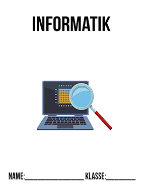 Informatik Deckblätter