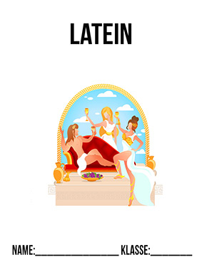 Deckblatt Klasse 10 für Latein
