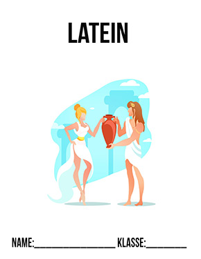 Deckblatt Klasse 6 für Latein