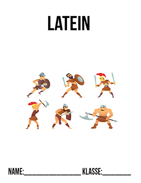 Deckblatt Latein | Latein Deckblätter