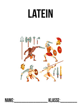 Deckblatt Klasse 8 für Latein
