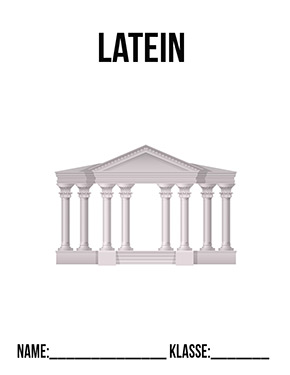 Latein Deckblätter