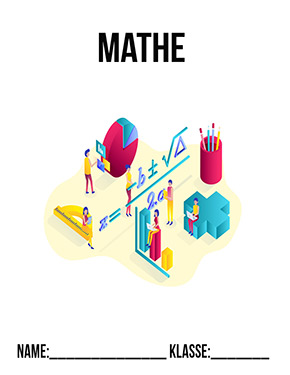Deckblatt Facharbeit für Mathe
