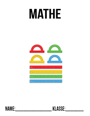 Deckblatt Klasse 5 für Mathe