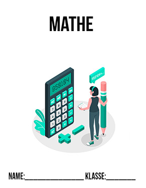 Deckblatt Für Hefter für Mathe